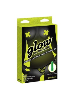 PERIZOMA FLUORESCENTE CON OVULO VIBRANTE PIPEDREAM \"GLOW\" - FANTASIA FIORI