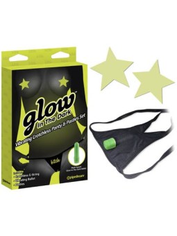 PERIZOMA FLUORESCENTE CON OVULO VIBRANTE PIPEDREAM \"GLOW\" - FANTASIA STELLE