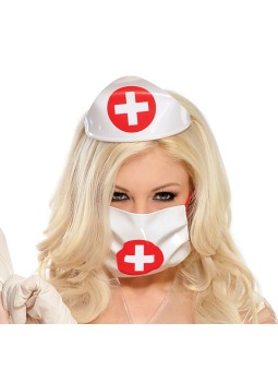 SET COMPLETO DA INFERMIERA \"NASTY NURSE DIVA\" - L/XL