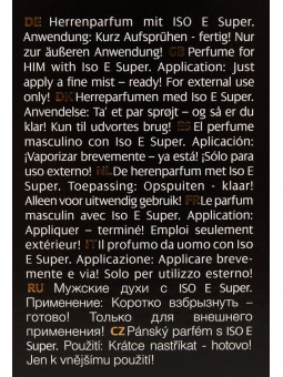 PROFUMO UOMO CON FEROMONI "P6 SUPER" - 25 ML