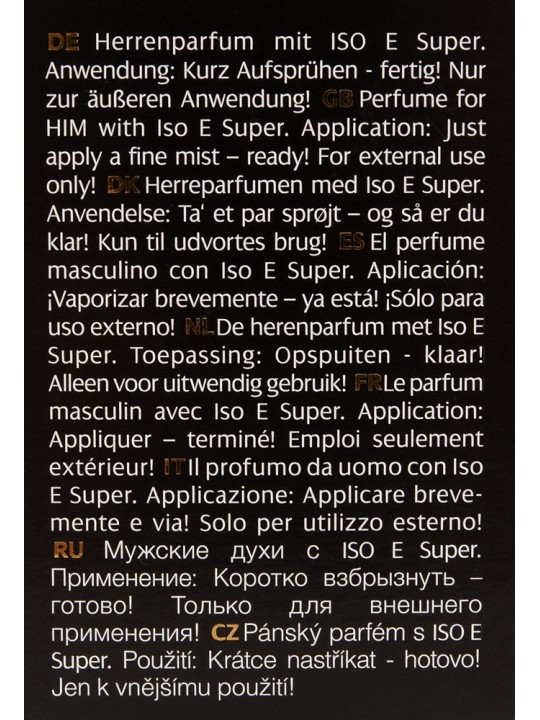 PROFUMO UOMO CON FEROMONI "P6 SUPER" - 25 ML