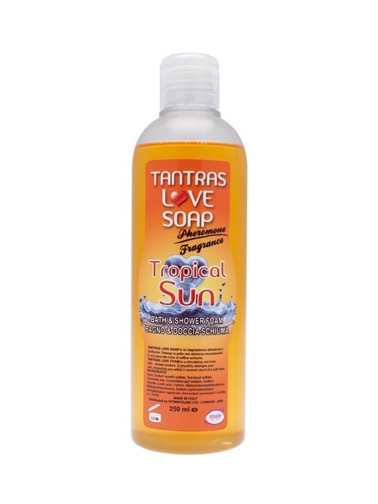 BAGNODOCCIA STIMOLANTE INTIMATELINE “TANTRAS LOVE SOAP TROPICAL SUN” - 250 ML