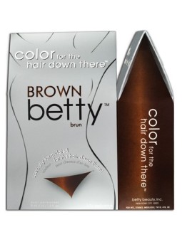 TINTURA PELI PUBICI BETTY BEAUTY CASTANO SCURO