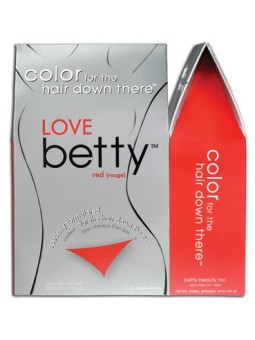 TINTURA PELI PUBICI BETTY BEAUTY ROSSO