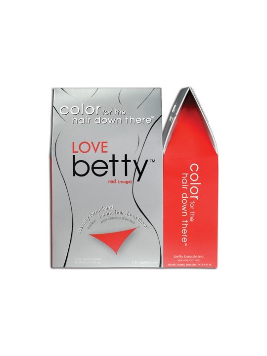 TINTURA PELI PUBICI BETTY BEAUTY ROSSO