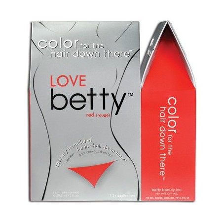 TINTURA PELI PUBICI BETTY BEAUTY ROSSO