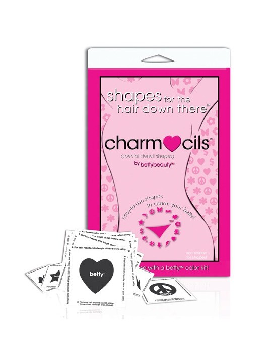 SET 8 FORME PER LA RASATURA INTIMA BETTY BEAUTY \"CHARM CILS\"