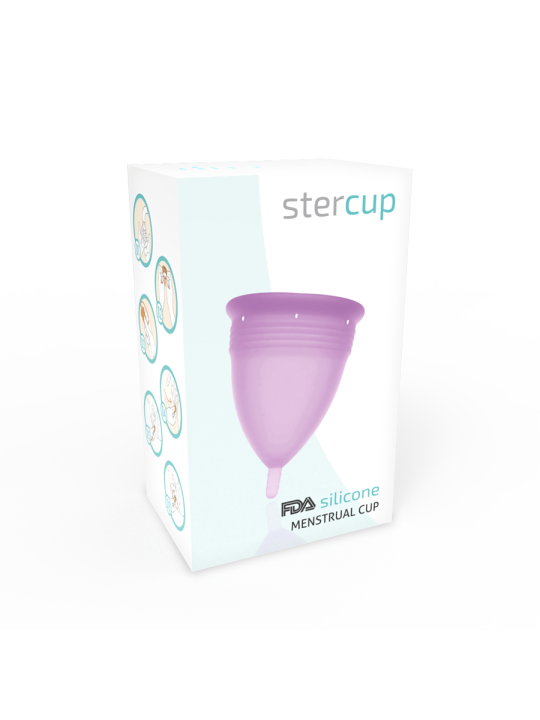 STERCUP COPPE MESTRUALI - MISURA S -  LILLA - SILICONE FDA