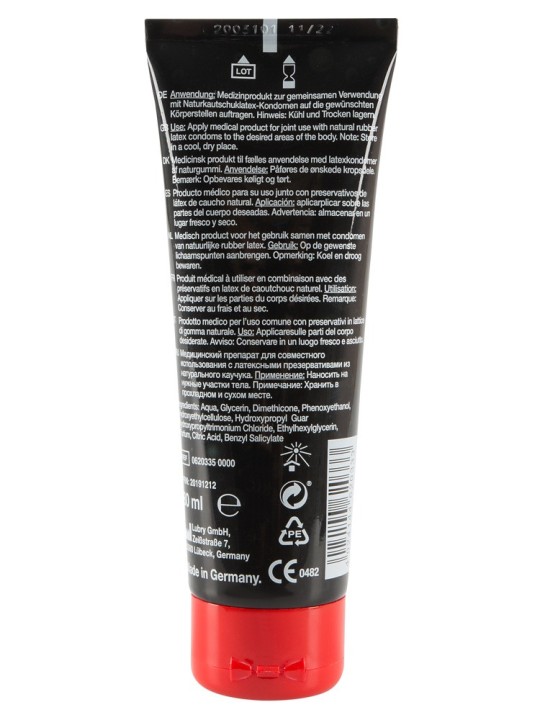 GEL LUBRIFICANTE CON AMBRA FLUTSCHI "ANAL" - 80 ML