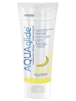 LUBRIFICANTE GEL AROMA BANANA "AQUAGLIDE" - 100 ML