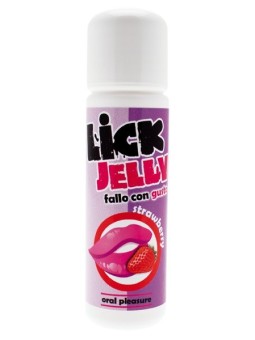 GEL PER SESSO ORALE INTIMATELINE LICK JELLY \"FRAGOLA” - 50 ML