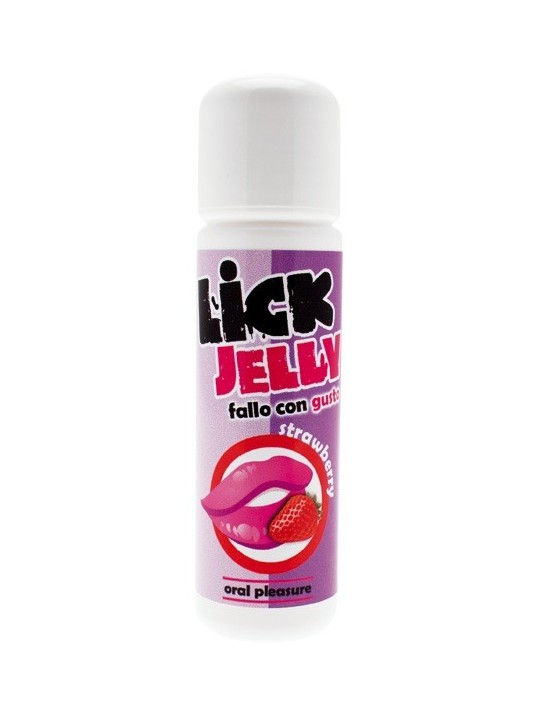 GEL PER SESSO ORALE INTIMATELINE LICK JELLY \"FRAGOLA” - 50 ML