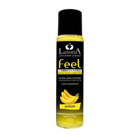 LUBRIFICANTE INTIMATELINE LUXURIA FEEL \BANANA\ - 60 ML