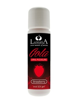 EMULSIONE GEL INTIMATELINE LUXURIA GOLA FRAGOLA - 50 ML