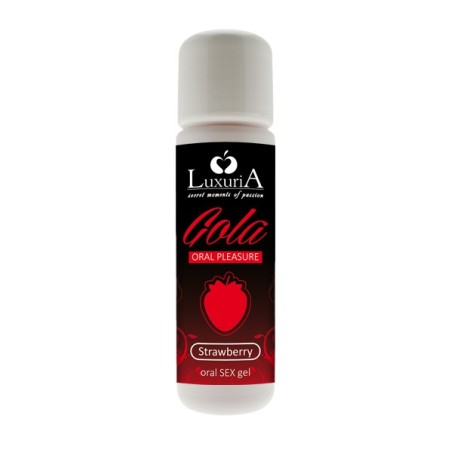 EMULSIONE GEL INTIMATELINE LUXURIA GOLA FRAGOLA - 50 ML