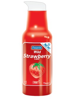 LUBRIFICANTE AROMA FRAGOLA PASANTE \"STRAWBERRY WILD\" - 75 ML