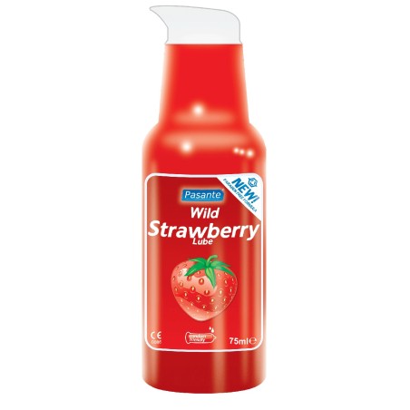 LUBRIFICANTE AROMA FRAGOLA PASANTE STRAWBERRY WILD - 75 ML