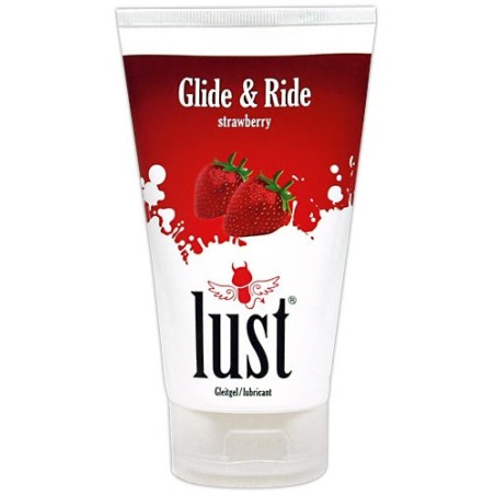 LUBRIFICANTE ALLA FRAGOLA LUST GLIDE  RIDE - 150 ML