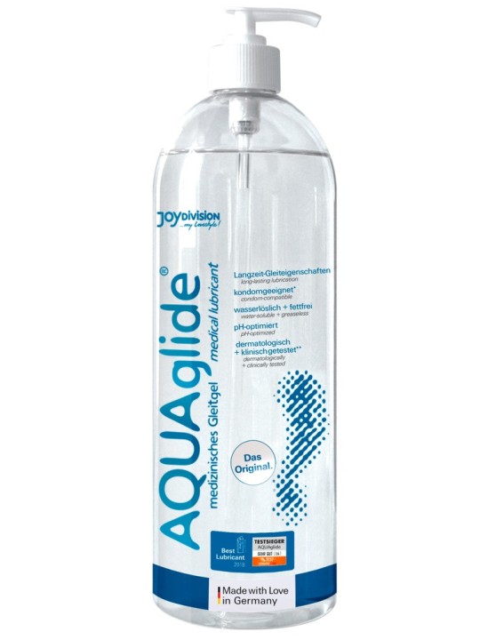 LUBRIFICANTE GEL CON EROGATORE "AQUAGLIDE" - 1000 ML