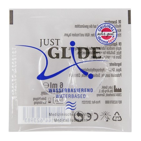 LUBRIFICANTE MONODOSE JUST GLIDE - 6 ML