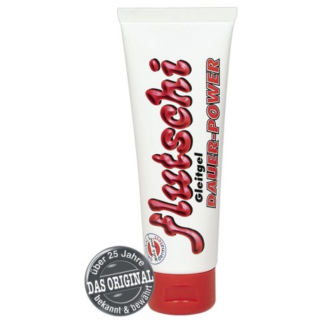 GEL LUBRIFICANTE A BASE DACQUA E SILICONE FLUTSCHI DAUER POWER - 80 ML