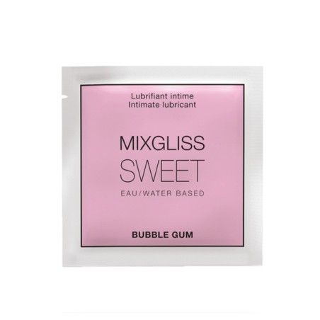 LUBRIFICANTE MONODOSE MIXGLISS \BUBBLE GUM\ - 4 ML