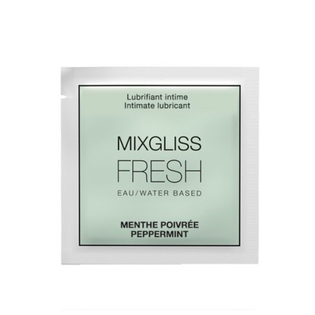 LUBRIFICANTE MONODOSE MIXGLISS \PEPPERMINT\ - 4 ML