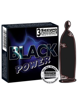 PROFILATTICI AL CIOCCOLATO SECURA "BLACK POWER" - 3 PEZZI