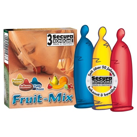 PROFILATTICI COLORATI ED AROMATIZZATI FRUIT MIX - 3 PEZZI