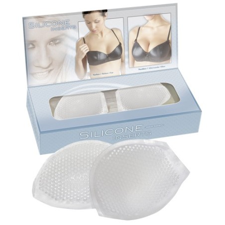 IMBOTTITURA SENO IN SILICONE TRASPARENTE \PADS\