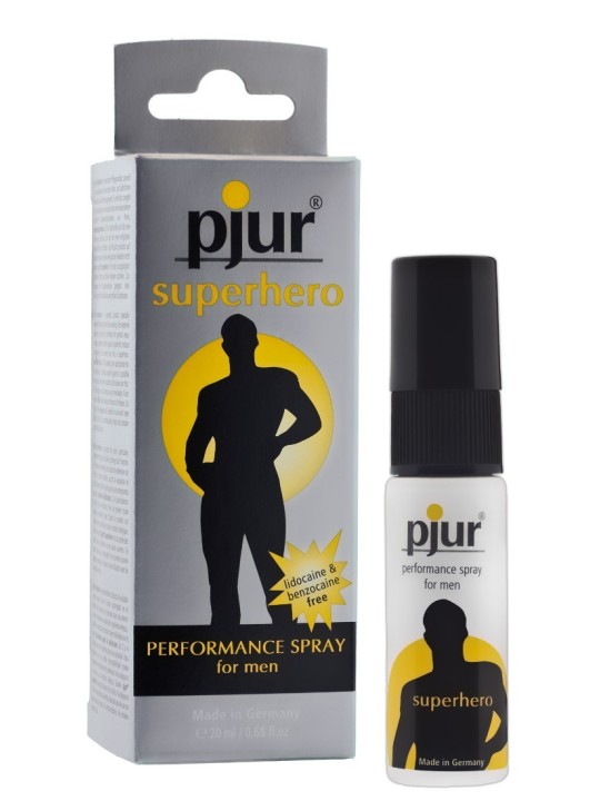 SPRAY RITARDANTE PJUR \SUPERHERO\ - 20 ML