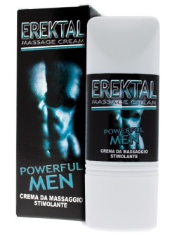 CREMA STIMOLANTE DA MASSAGGIO EFFETTO CALDO INTIMATELINE “EREKTAL” - 30 ML 