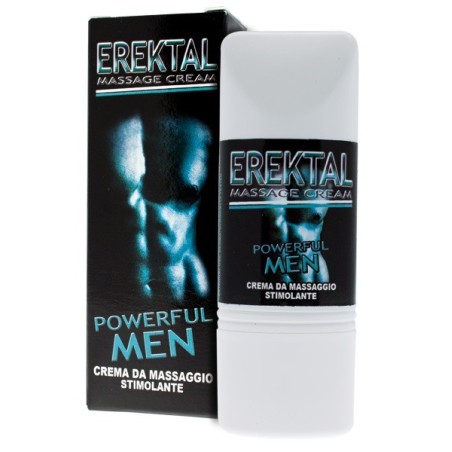 CREMA STIMOLANTE DA MASSAGGIO EFFETTO CALDO INTIMATELINE “EREKTAL” - 30 ML 