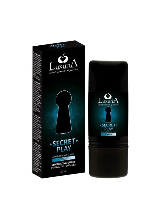 CREMA STIMOLANTE PER AUTOEROTISMO UOMO INTIMATELINE LUXURIA \"SECRET PLAY\" - 30 ML