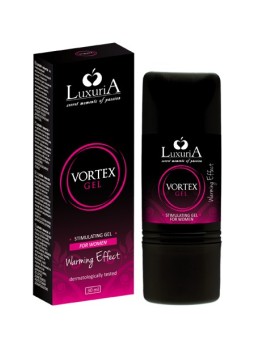 GEL STIMOLANTE CLITORIDE CON EFFETTO CALDO INTIMATELINE LUXURIA \"VORTEX\" - 30 ML