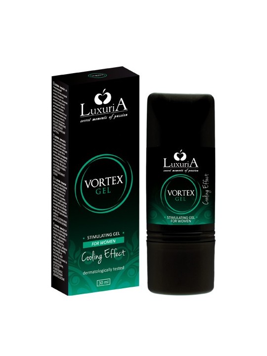 GEL STIMOLANTE CLITORIDE CON EFFETTO FRESCO INTIMATELINE LUXURIA \"VORTEX\" - 30 ML