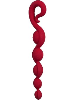 CATENA ANALE FUN FACTORY \"BENDYBEADS\" ROSSO