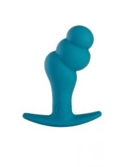 PLUG DILDO ANALE IN SILICONE FUN FACTORY  PATROL \"BOOSTY\" AZZURRO