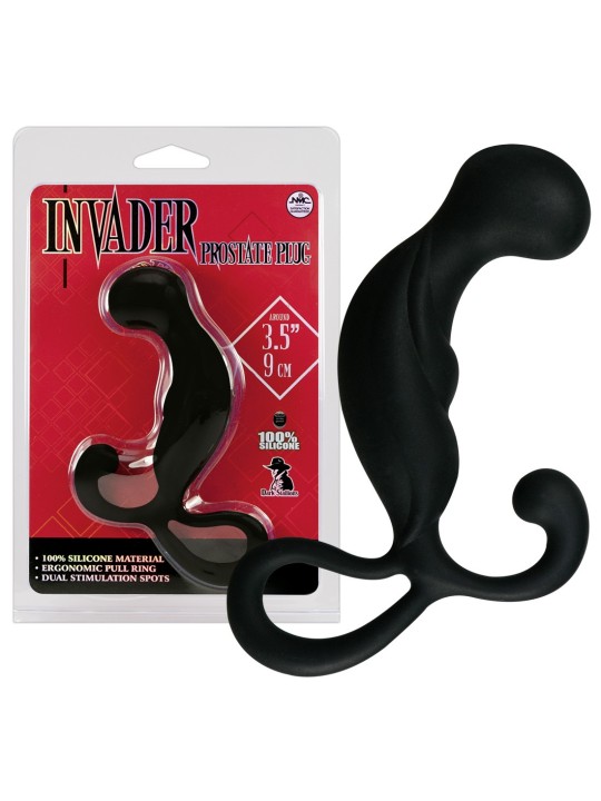 DILDO STIMOLATORE PROSTATA CON RILIEVI "INVADER"