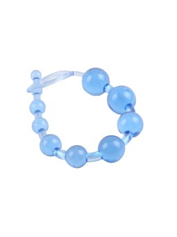 CATENA ANALE STIMOLANTE FLESSIBILE \"SASSY\" BLU