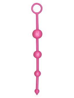 CATENA ANALE A 4 SFERE STIMOLANTI \FUNKY BUTT BEADS\ ROSA