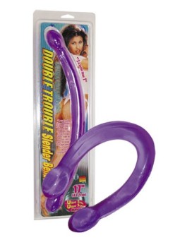 DILDO DOPPIO \"DOUBLE TROUBLE\" - 43 CM