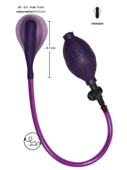 FALLO ANALE GONFIABILE BAD KITTY "ANAL BALLOON" VIOLA