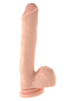 FALLO REALISTICO GIGANTE BASIX \MEGA DILDO\ CARNE - 30.5 CM