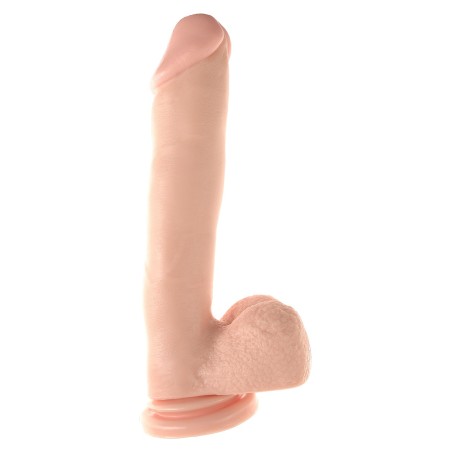 FALLO REALISTICO GIGANTE BASIX \MEGA DILDO\ CARNE - 30.5 CM