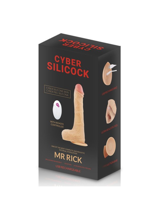 FALLO REALISTICO CYBER SILICOCK  "MR RICK" CONTROLLO REMOTO