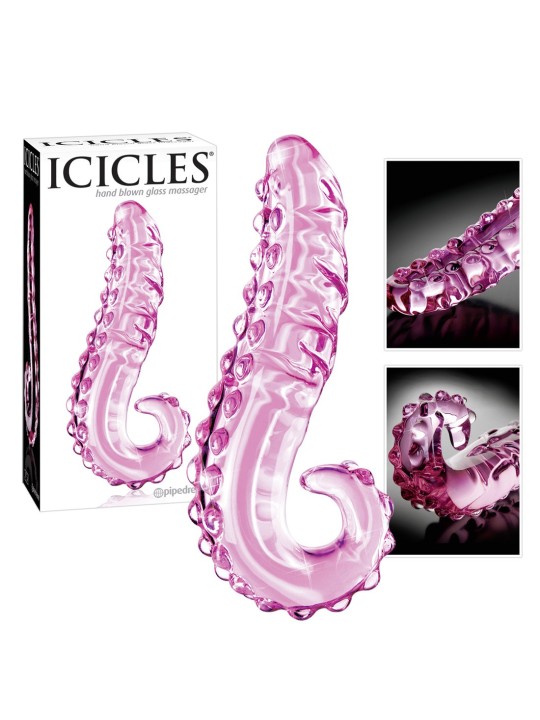 FALLO IN VETRO PIPEDREAM \"ICICLES NO. 24\" ROSA