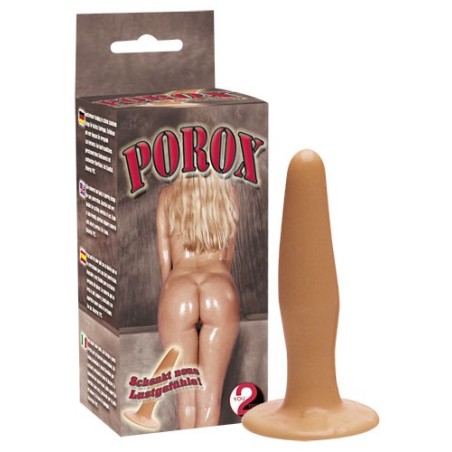 CUNEO ANALE POROX CARNE - 13 CM