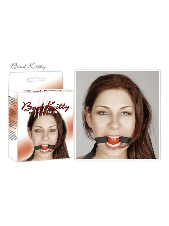 MORSO BALL GAG BAD KITTY ROSSO