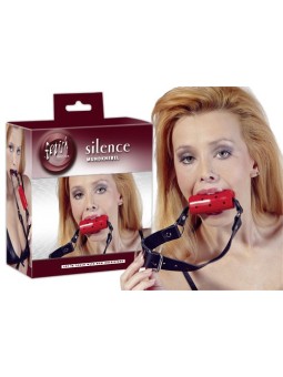 MORSO BALL GAG FORATO \"SILENCE\"